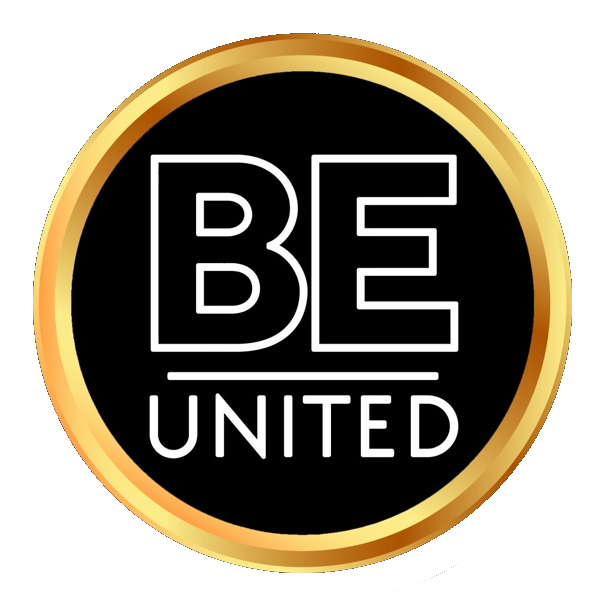 BE united logo